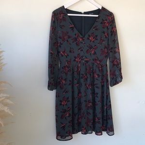Madewell floral dress - size 2